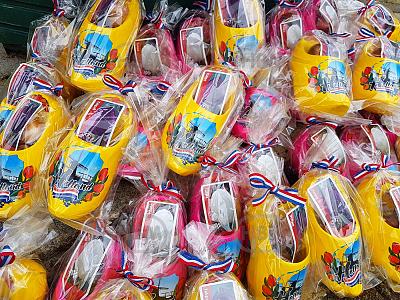 Wooden Clogs Tulipa Mixed (x3)