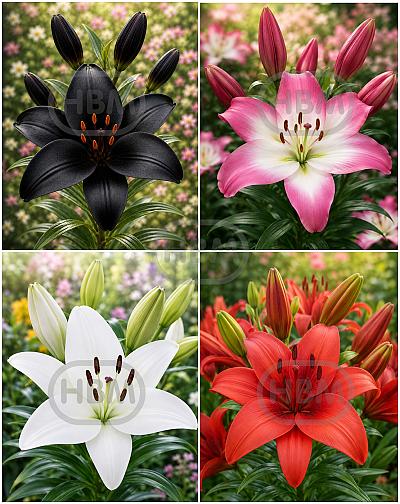 S32 Lilium Asiatic  (4x30) x 60