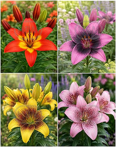 S32 Lillium Asiatic Bi-Color A (4x30) x 60