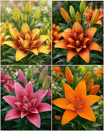 S32 Lilium Double Asiatic  (4x30) x 60