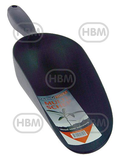 Multi  scoop black plastic (61132)