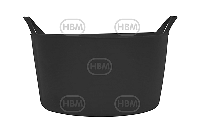 Flexible Tub Bucket Black 14L (61143)