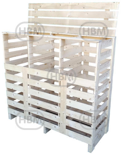 3 Section Box pallet (Empty)