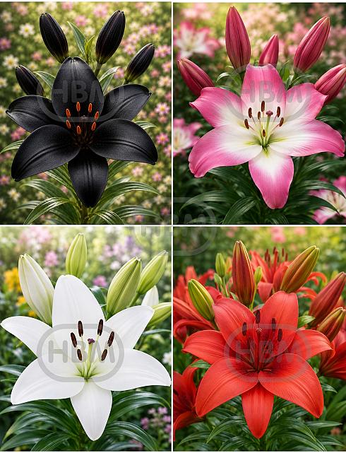 S32 Lilium Asiatic  (4x30) x 60