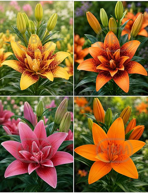 S32 Lilium Double Asiatic  (4x30) x 60