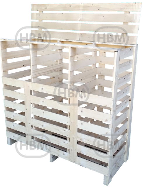 3 Section Box pallet (Empty)