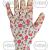 Work Gloves -Polyester White/Pink (x6)